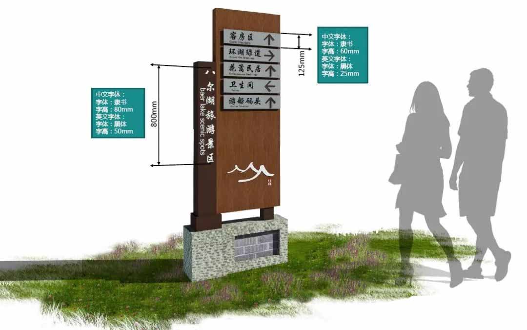 標識牌、景物介紹牌規(guī)劃設(shè)計