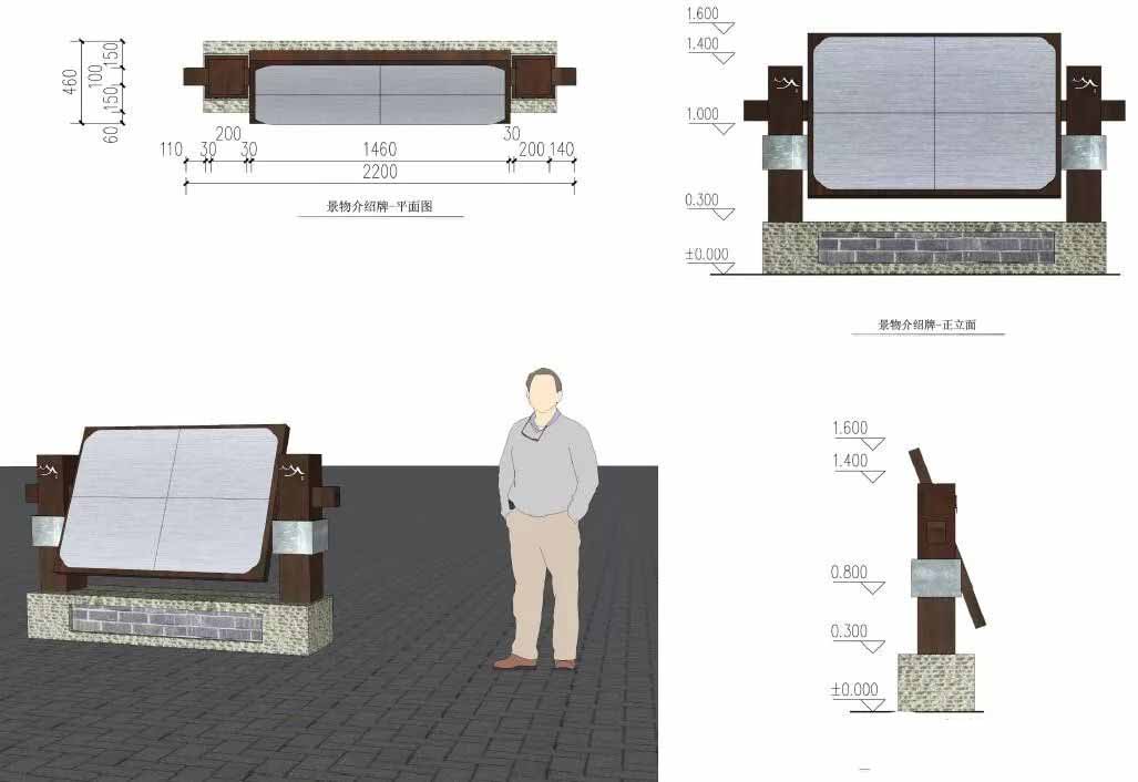 標識牌、景物介紹牌規(guī)劃設(shè)計